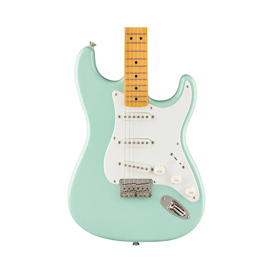 FENDER Classic VIbe '50s Stratocaster Ht MP Parchment Pickguard Surf Green