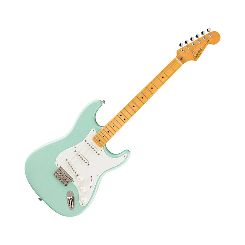 Carica immagine in Galleria Viewer, FENDER Classic VIbe '50s Stratocaster Ht MP Parchment Pickguard Surf Green