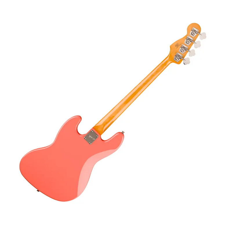 Carica immagine in Galleria Viewer, SQUIER Classic VIbe '60s Jazz Bass LRL Tortoishell Pickguard Tahitian Coral