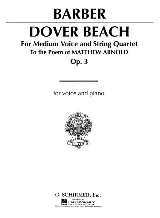 BARBER - Dover Beach Op.3