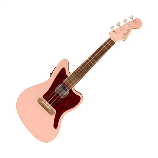 FENDER Fullerton Jazzmaster Uke WN Shell Pink