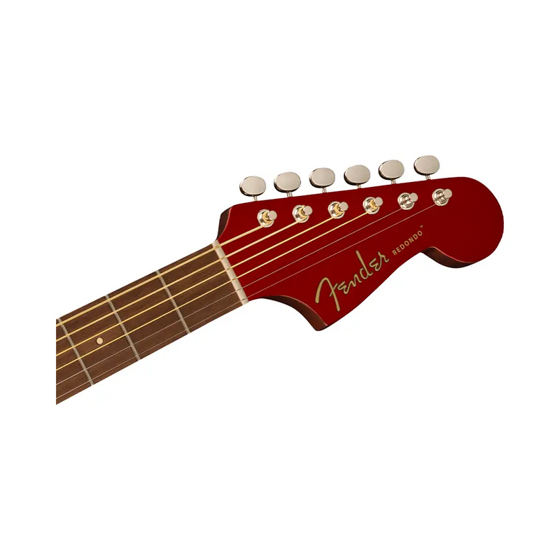 Carica immagine in Galleria Viewer, FENDER Redondo Player WN White Pickguard Candy Apple Red