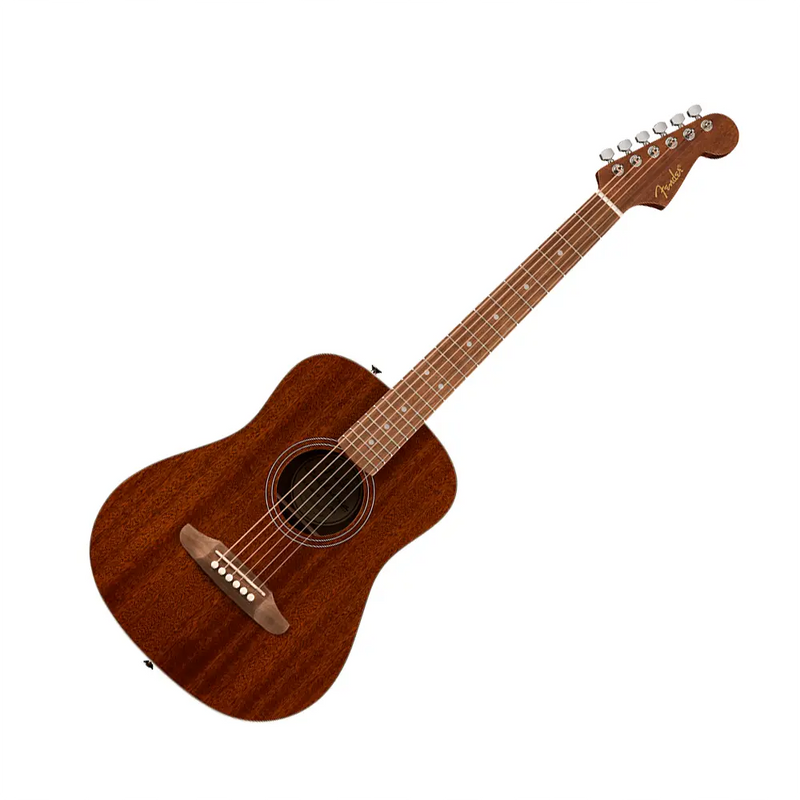 Carica immagine in Galleria Viewer, FENDER California Standard Redondo Mini With Bag Sapele Top Natural Sapele