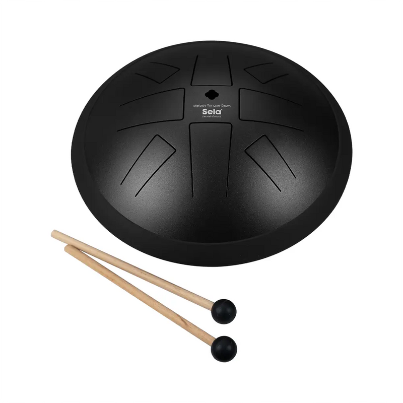 Carica immagine in Galleria Viewer, SELA MELODY TONGUE DRUM 10“ A HIRAJŌSHI BLACK