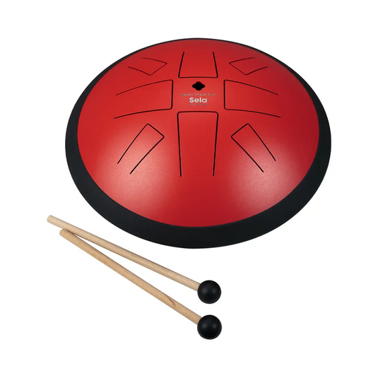 SELA MELODY TONGUE DRUM 10“ C PYGMY RED