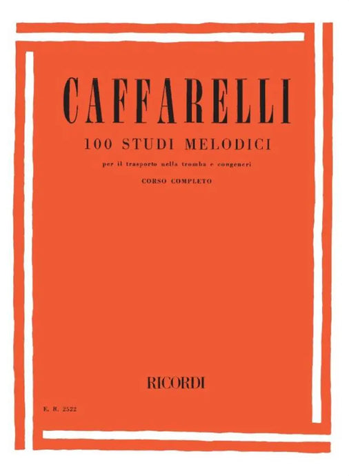 CAFFARELLI - 100 Studi Melodici