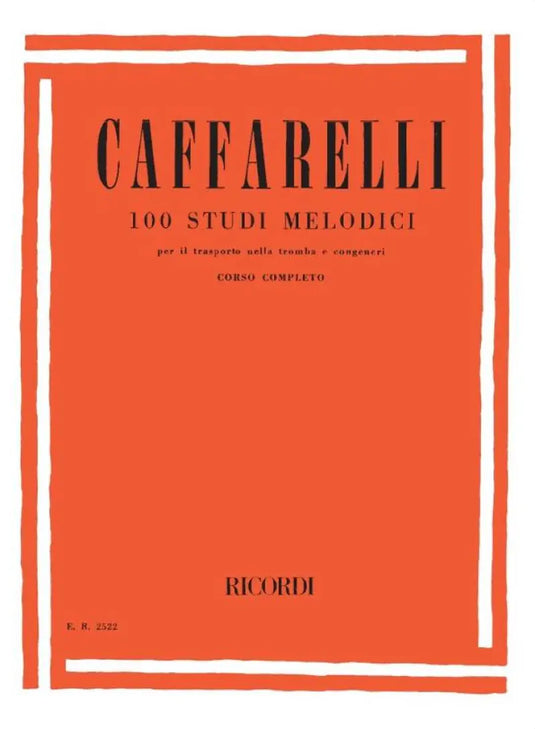 CAFFARELLI - 100 Studi Melodici