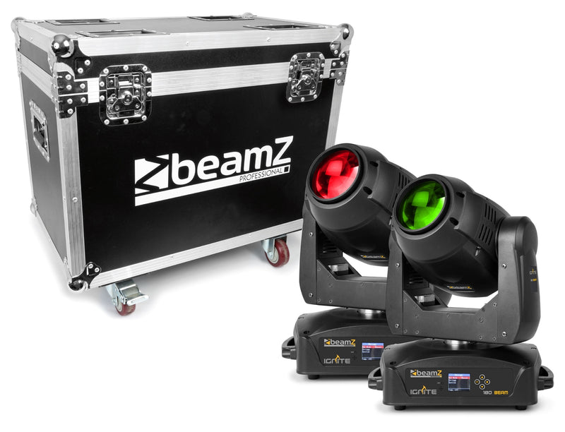Carica immagine in Galleria Viewer, BEAMZ - FC180 Flightcase 2xIGNITE180series
