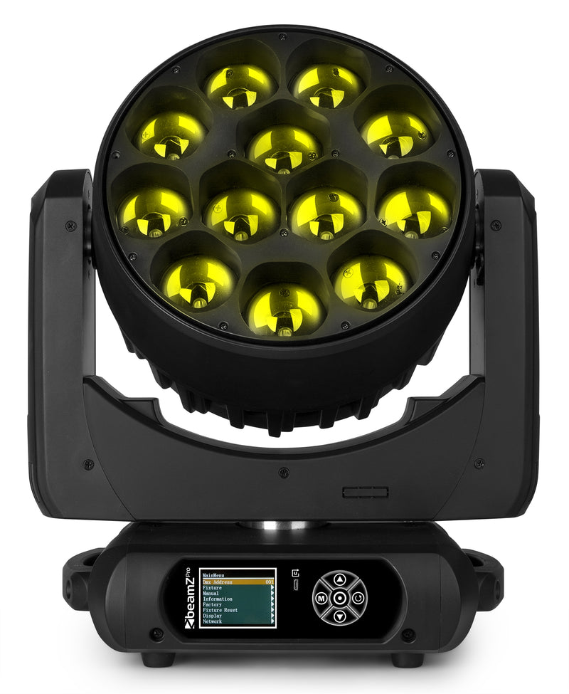 Carica immagine in Galleria Viewer, BEAMZ - MHL1240 Mov Head Zoom 12x40W 2p FC