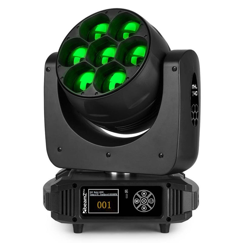Carica immagine in Galleria Viewer, BEAMZ - MHL740 Mov Head Zoom 7x40W