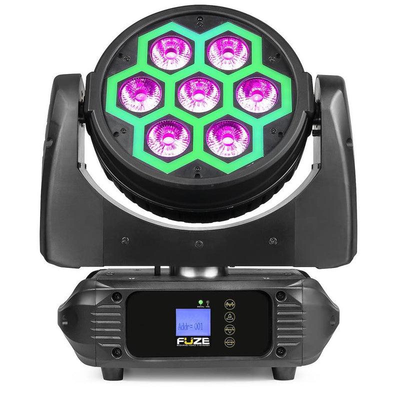 Carica immagine in Galleria Viewer, BEAMZ - Fuze712 Wash Moving Head with SMD LED Effect