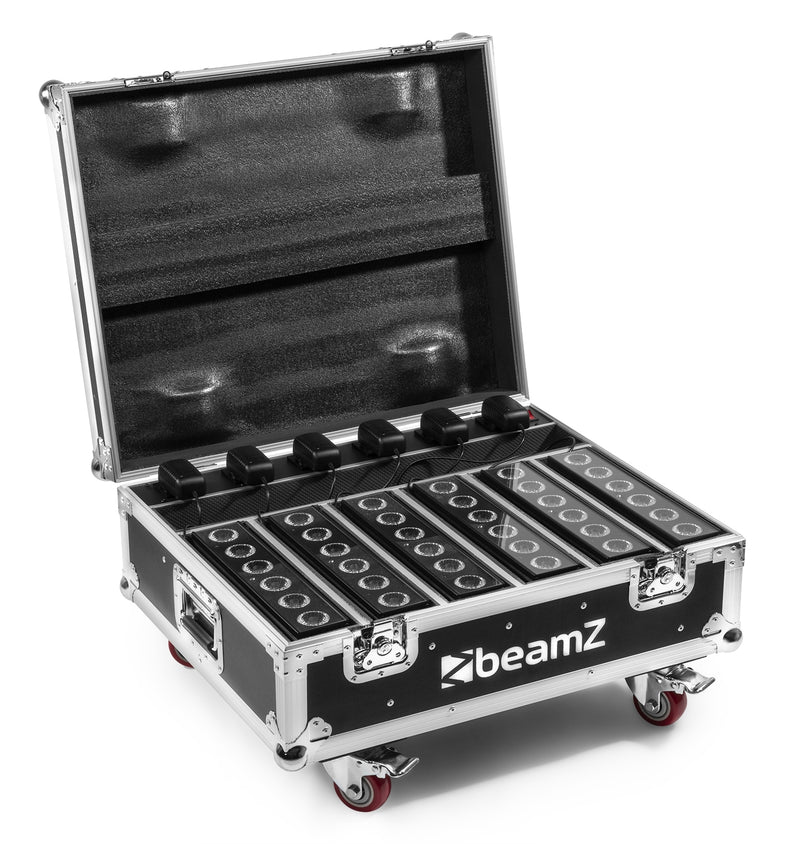 Carica immagine in Galleria Viewer, BEAMZ - FCC12 FlightCase for 6x BBB612 Char