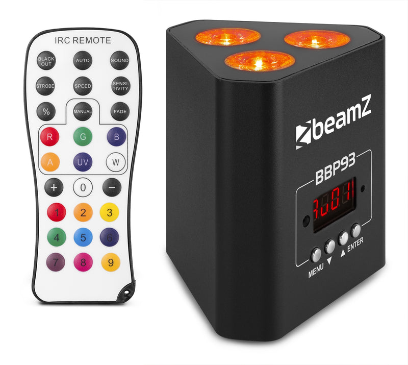 Carica immagine in Galleria Viewer, BEAMZ - BBP93 Uplight 3x10W 4in1 DMX IRC