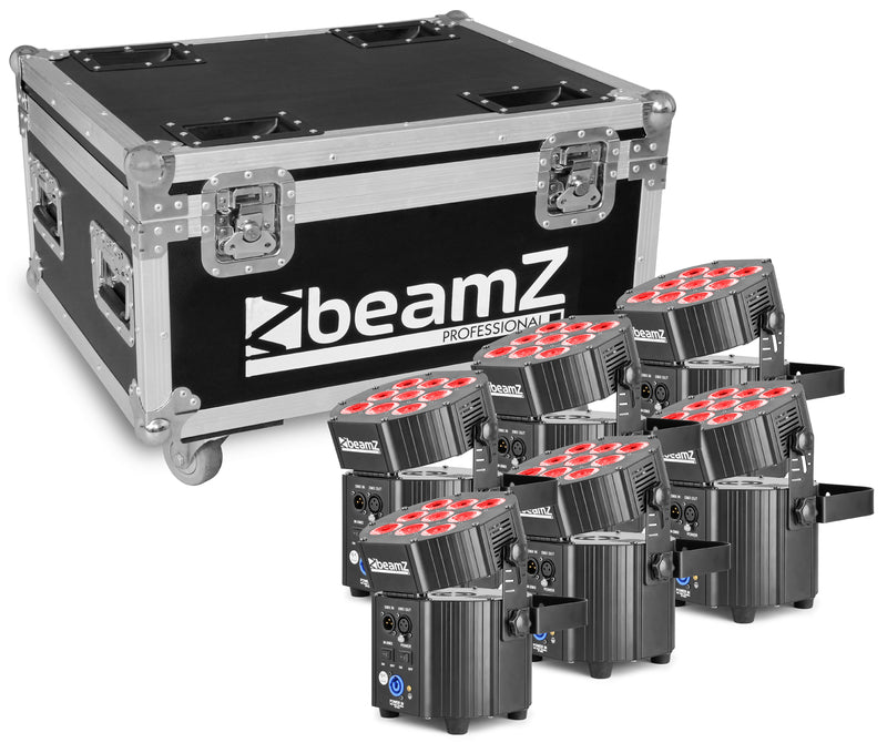 Carica immagine in Galleria Viewer, BEAMZ - BBP60 Uplight Set 6pc.9x12W 6in1 FC