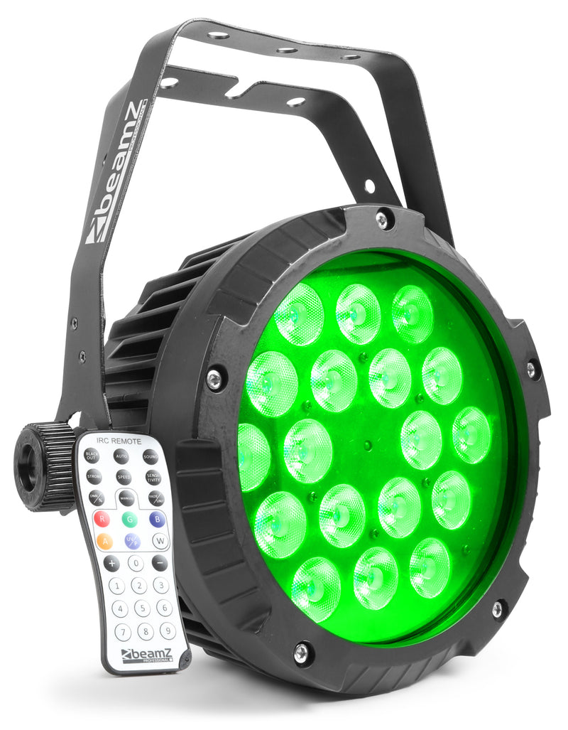 Carica immagine in Galleria Viewer, BEAMZ - BWA418 AluPAR IP65 18x12W 4-1 RGBW