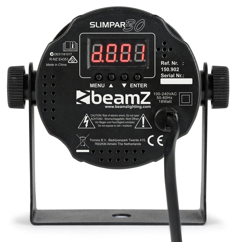 Carica immagine in Galleria Viewer, BEAMZ - SlimPar30 6 x 3W 3in1 RGB IRC