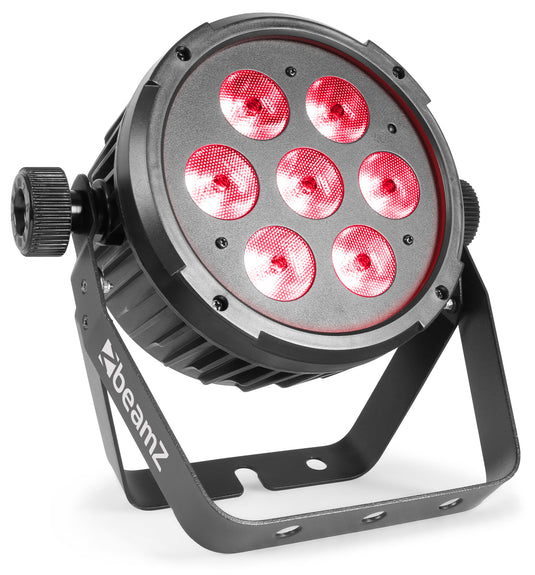BEAMZ - BT270 Flat Par 7x6W 4in1 DMX IRC