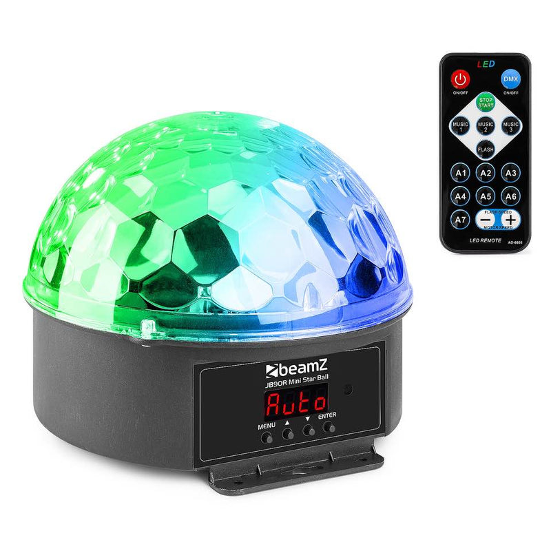 Carica immagine in Galleria Viewer, BEAMZ - JB90R MiniStarBall DMX 9 colors IRC