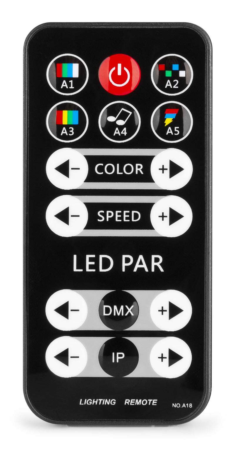 Carica immagine in Galleria Viewer, BEAMZ - PartyBar3 4PAR 9x1W RGB MagicBall