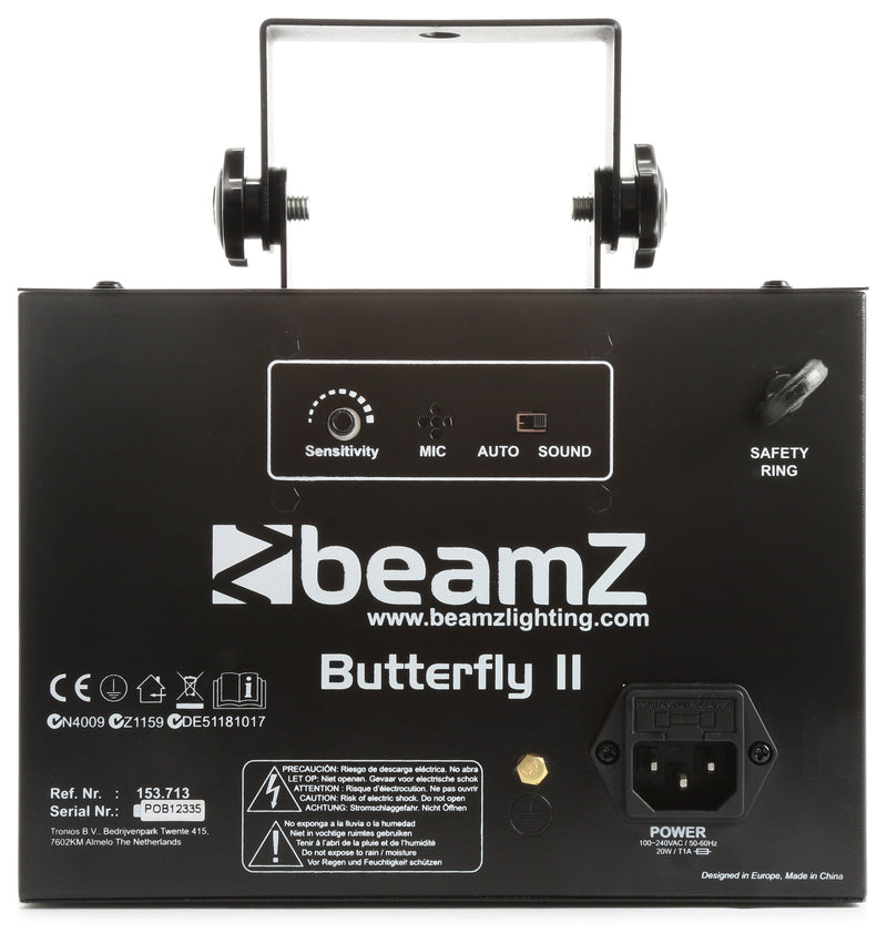 Carica immagine in Galleria Viewer, BEAMZ - LED 24 Butterfly II 6x3W RGBAWP IR