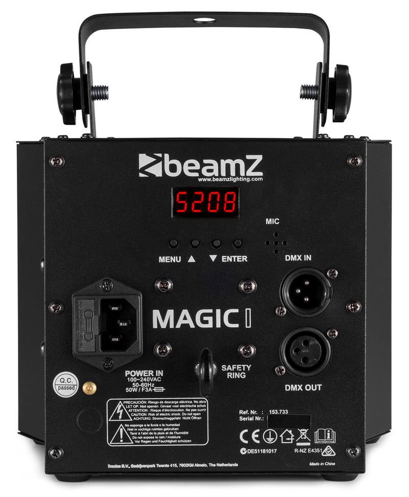 Carica immagine in Galleria Viewer, BEAMZ - Magic1 9x3W 6x2in1 Strobe DMX