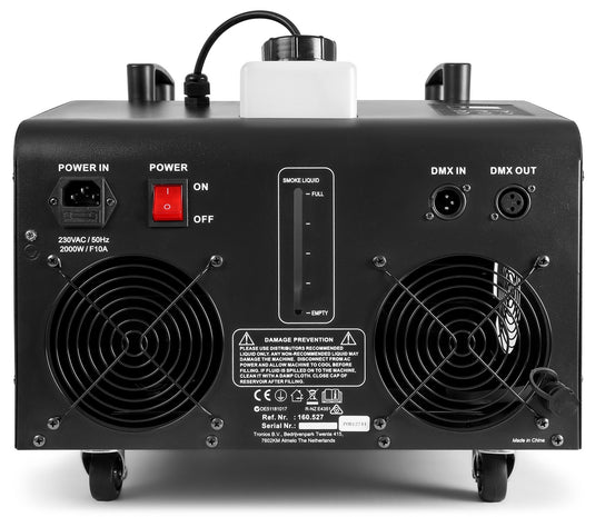 BEAMZ - SB2000LED Smoke & Bubble Machine Do