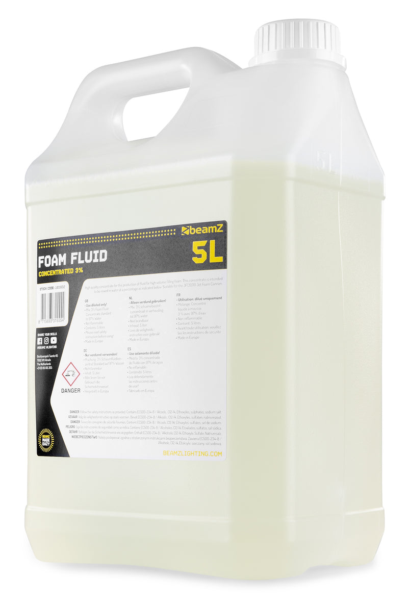 Carica immagine in Galleria Viewer, BEAMZ - FFL5 Foamfluid 5L Concentrate 3%