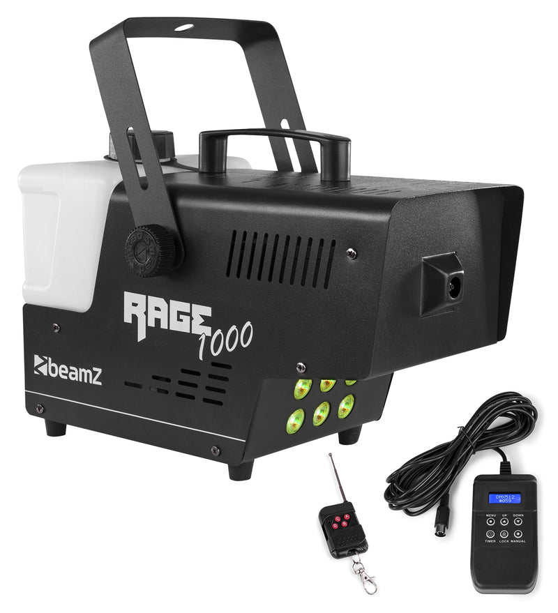 Carica immagine in Galleria Viewer, BEAMZ - Rage1000LED Smokemachine 6x3W 3in1R