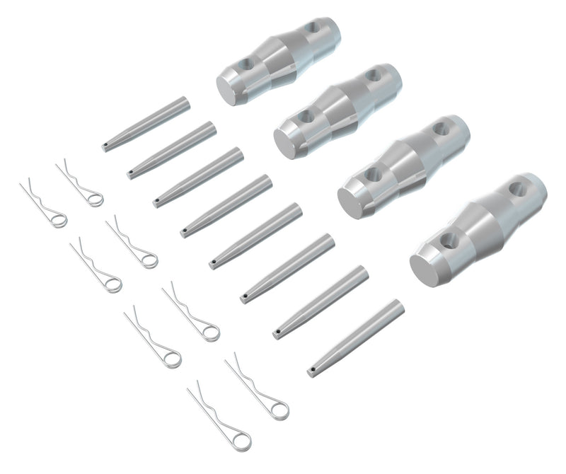 Carica immagine in Galleria Viewer, BEAMZ - P30 Truss Conn.Set 4 couplers, 8 cl