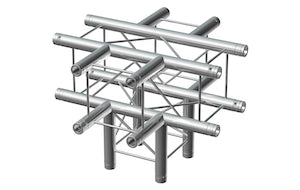 BEAMZ - P24-C55 DECO Tr.5way T junction+cpl