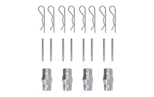 BEAMZ - P24 DECO Truss Conn.Set 4 cpl, 8 cl
