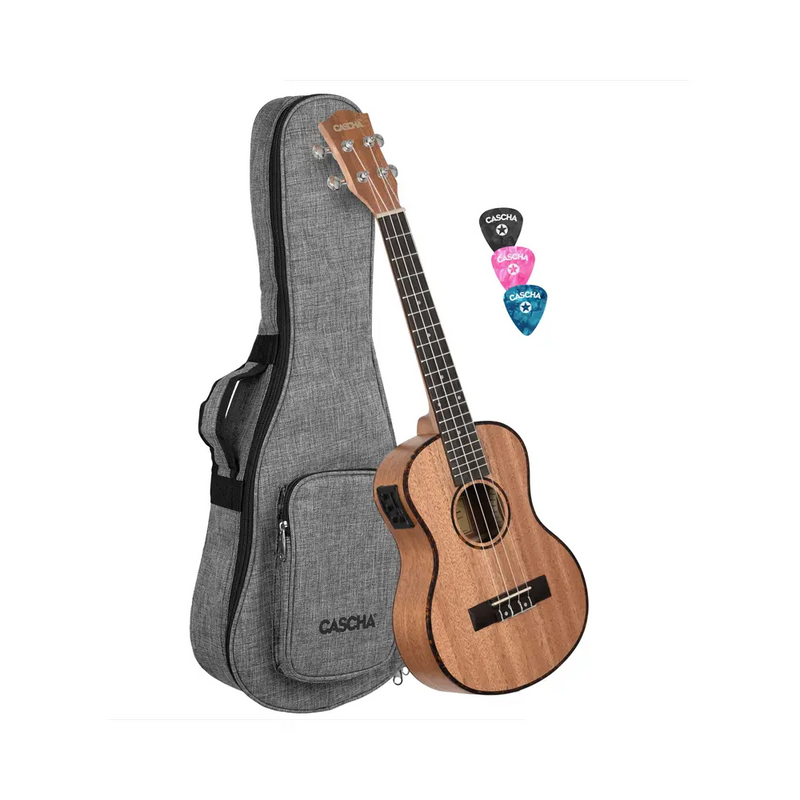 Carica immagine in Galleria Viewer, CASCHA UKULELE Mogano Tenore Amplificato