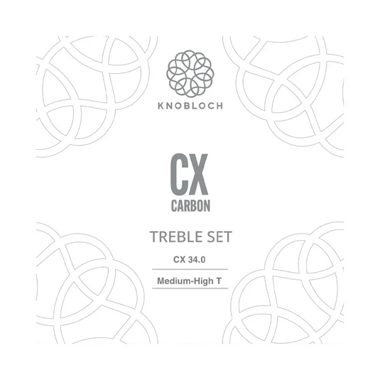 KNOBLOCH - TREBLE SET 400CX TENSIONE MEDIO FORTE