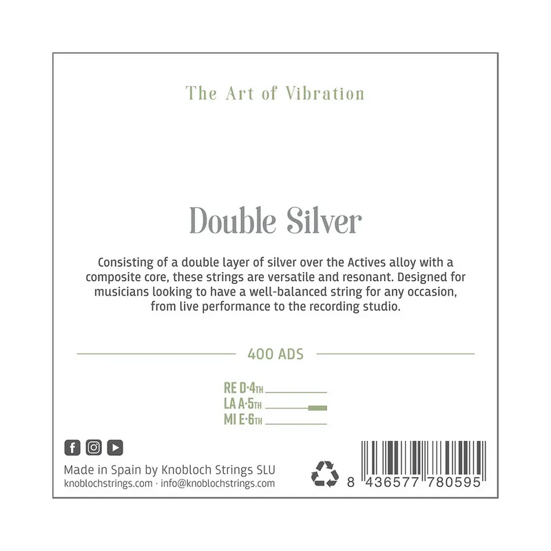 Carica immagine in Galleria Viewer, KNOBLOCH - BASS SET 400ADS TENSIONE MEDIO FORTE