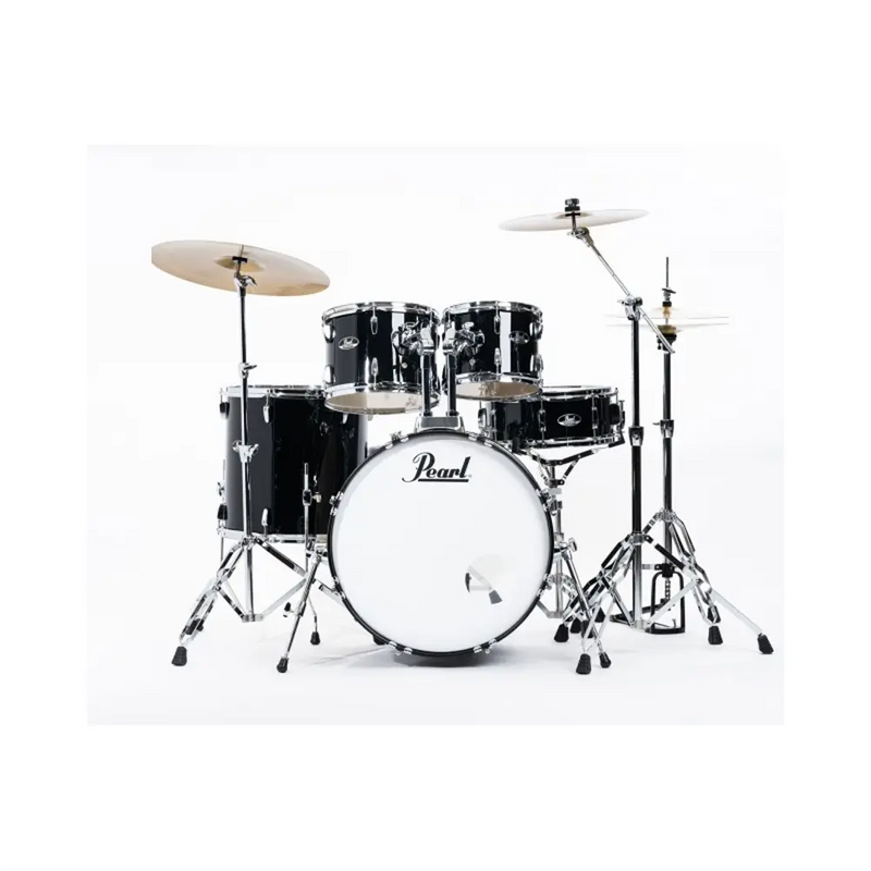 Carica immagine in Galleria Viewer, PEARL Batteria Roadshow 22" con 3 Piatti Solar by Sabian - Jet Black