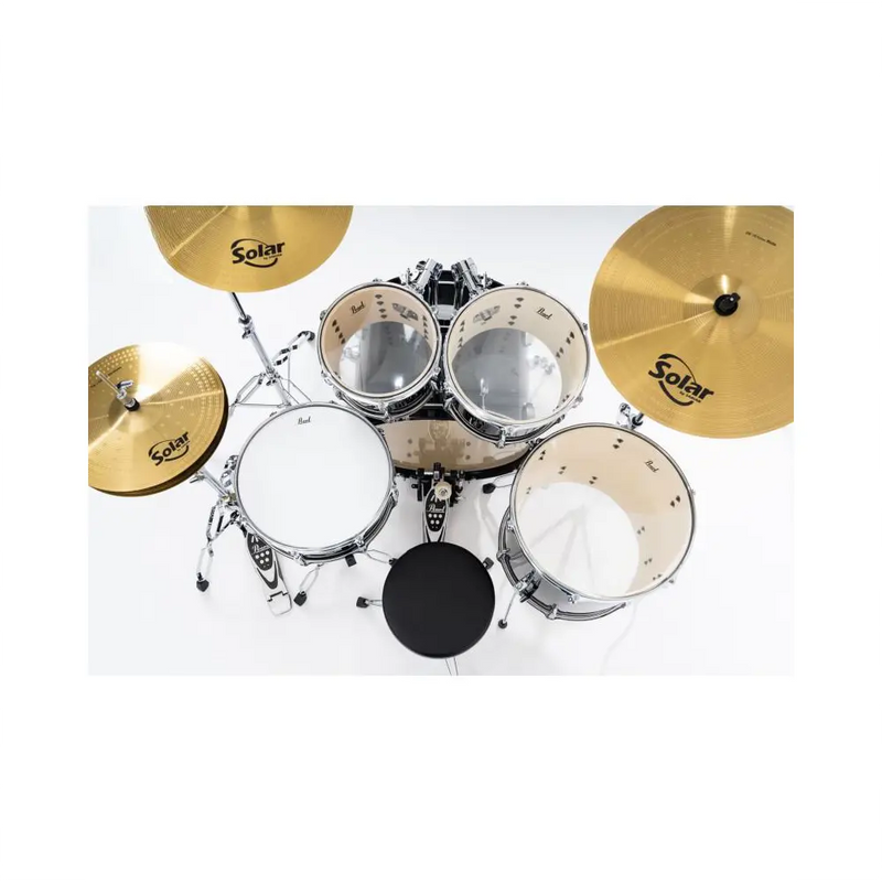 Carica immagine in Galleria Viewer, PEARL Batteria Roadshow 22" con 3 Piatti Solar by Sabian - Jet Black