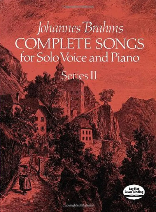 BRAHMS - Complete Songs for Solo Voice and Piano: Series II - Brossura