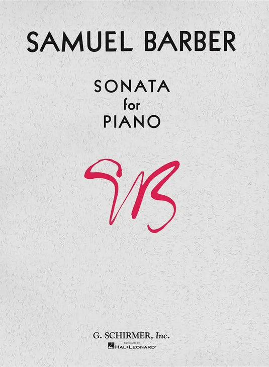 BARBER - Sonata for Piano