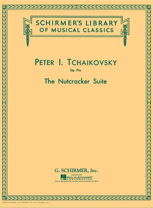 TSCHAIKOWSKY - Nutcraker Suite  Piano Four-Hands