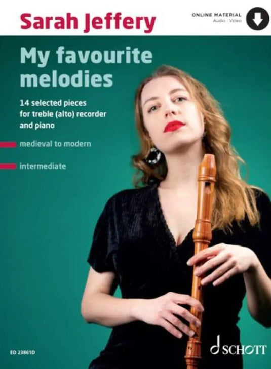 SARAH JEFFERY - My Favourite Melodies flauto alto
