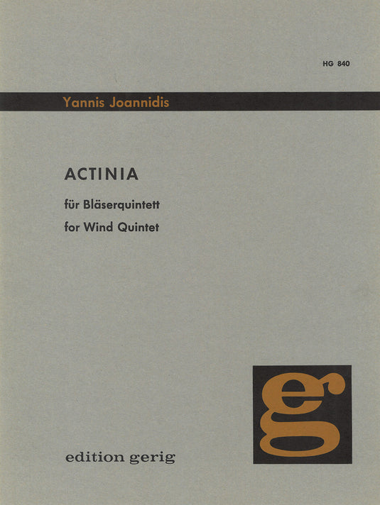 IOANNIDIS - Actinia