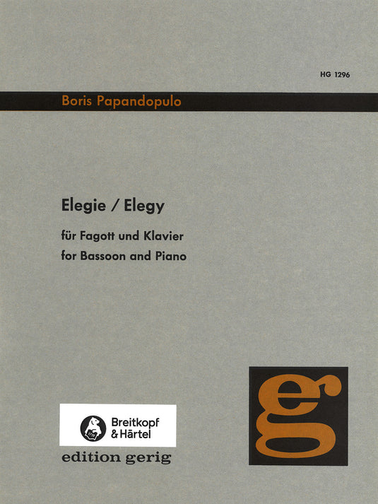 PAPANDOPULO - Elegie