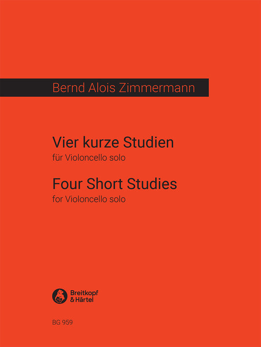 ZIMMERMANN - 4 Short Studies