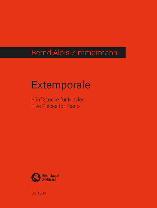 ZIMMERMANN - Extemporale