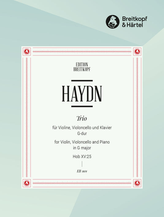 HAYDN - Piano Trio in G major Hob XV:25