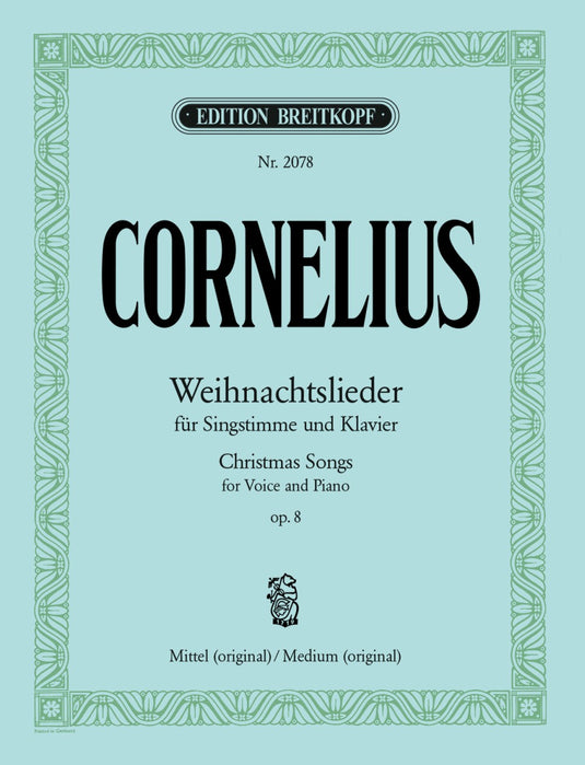 CORNELIUS - Christmas Songs Op. 8