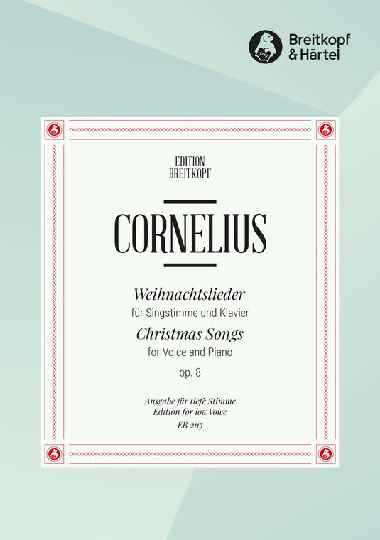 CORNELIUS - Christmas Songs Op. 8