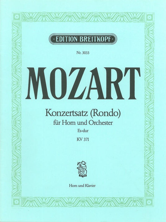 MOZART - Concert Rondo in E flat major K. 371