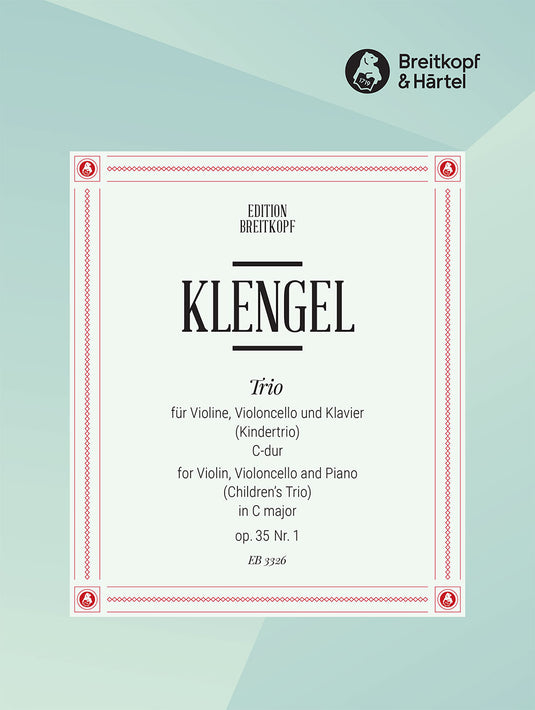 KLENGEL - Children's Trios Op. 35