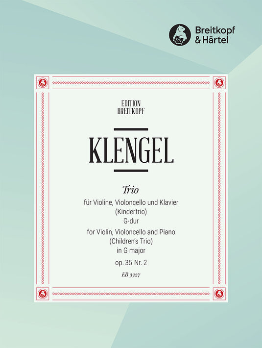KLENGEL - Children's Trios Op. 35